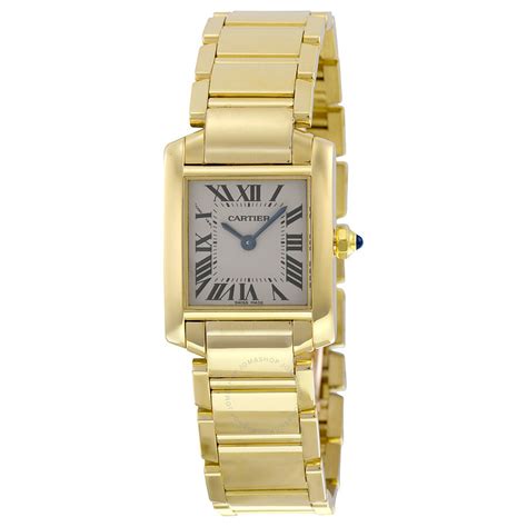 cartier gold tank watch|cartier gold tank watch women's.